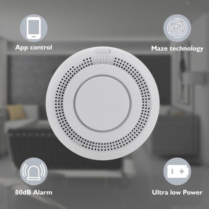 Tuya Smart Wifi Smoke Detector Sensor 7 - TUYA SMART HOME