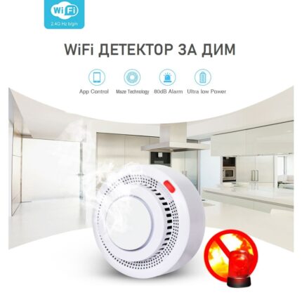 Tuya Smart Wifi Smoke Detector Sensor 9 - TUYA SMART HOME