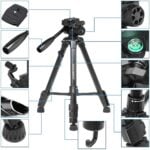 Yunteng Vct 668 Pro 150cm Professional Tripod 13 - Мобилна Фотография