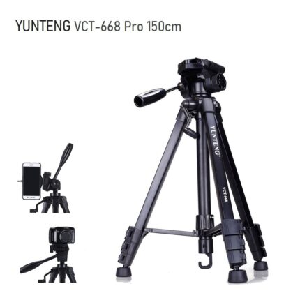 Yunteng Vct 668 Pro 150cm Professional Tripod 4 - Мобилна Фотография