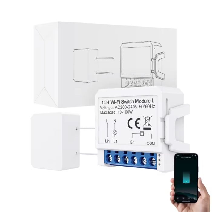 Avatto Lwsm16 Wi Fi Light Switch Module No Neutral 1 2 3 Gang Tuya 4 - SMART HOME