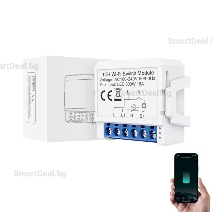 Avatto Wsm16 Wi Fi Light Switch Module 1 2 3 Gang Tuya 3 - SMART HOME