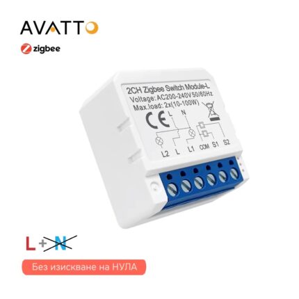 Avatto Zlwsm16 Zigbee Light Switch Module No Neutral 1 2 3 Gang Tuya 1 - SMART HOME
