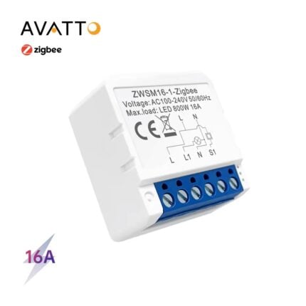 Avatto Zwsm16 Zigbee Light Switch Module 1 2 3 Gang Tuya 8 - SMART HOME
