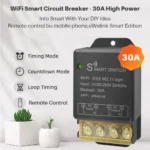 Ewelink 30a Smart Switch 2.4ghz Remote Control 08 - EWELINK SMART HOME