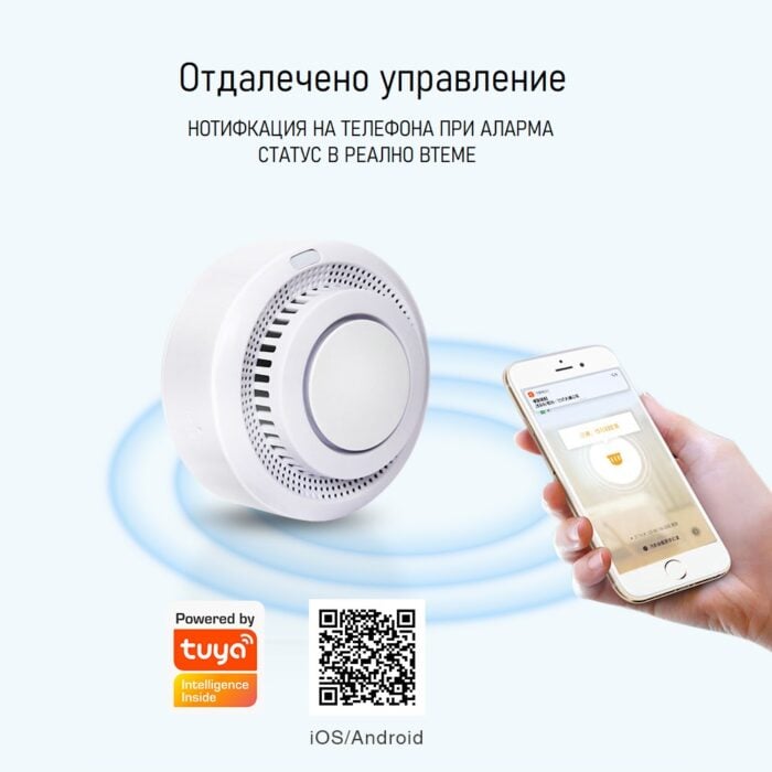 Tuya Smart Wifi Smoke Detector Sensor 2 - AVATTO