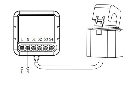 Tuya 1ch Wifi Single Phaze Clamp 0111 - SmartDeal