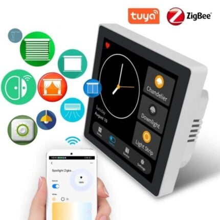 Tuya 2v1 Zigbee 3gang Switch And Scene Panel 09 - TUYA SMART HOME