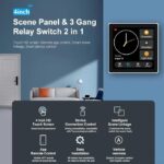 Tuya 2v1 Zigbee 3gang Switch And Scene Panel 13 - TUYA SMART HOME