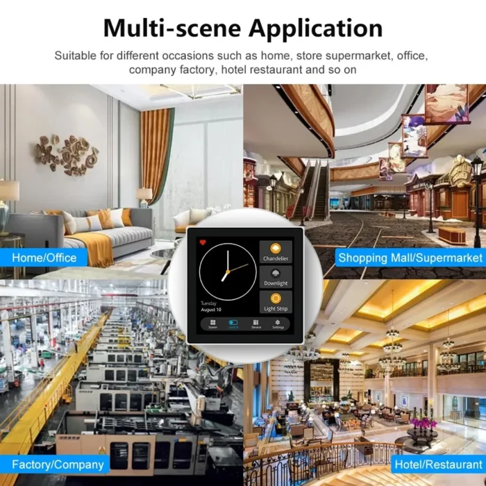 Tuya 2v1 Zigbee 3gang Switch And Scene Panel 14 - TUYA SMART HOME