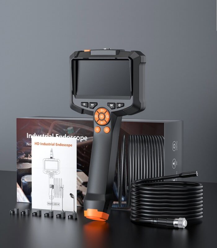 Anesok G30 M 4.3inches Ips 1080p Endoscope Borescope 8.5mm Ip67 Waterproof Industrial 2mp Hard E9.jpg - Ендоскоп камери
