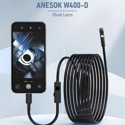Anesok W400 D Dual Lens Usb Endoscope Camera 5.5mm 3 In 1 Android Ios Single Lens Rigid Endoscope.bg 3 3.jpg - Ендоскоп камери