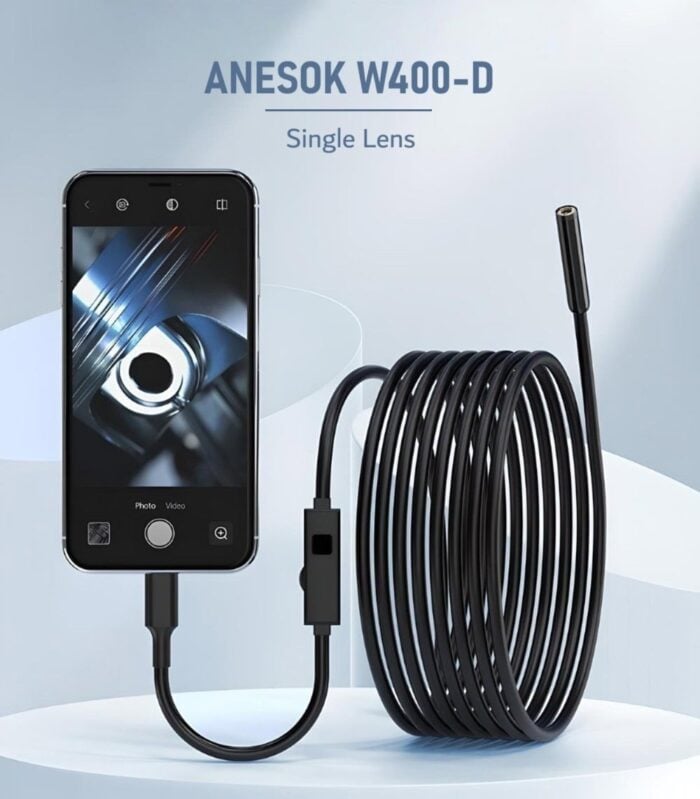 Anesok W400 D Usb Endoscope Camera 5.5mm 3 In 1 Android Ios Single Lens Rigid Endoscope.bg 1.jpg - Ендоскоп камери
