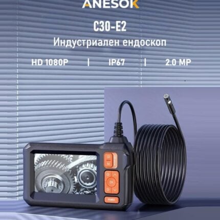 Anesok C30 Endoscope Camera 4 3 Inch Display Dual Lens 2mp 8 5mm Hard 1080p Endoscope.bg 1.jpg - Ендоскоп камери