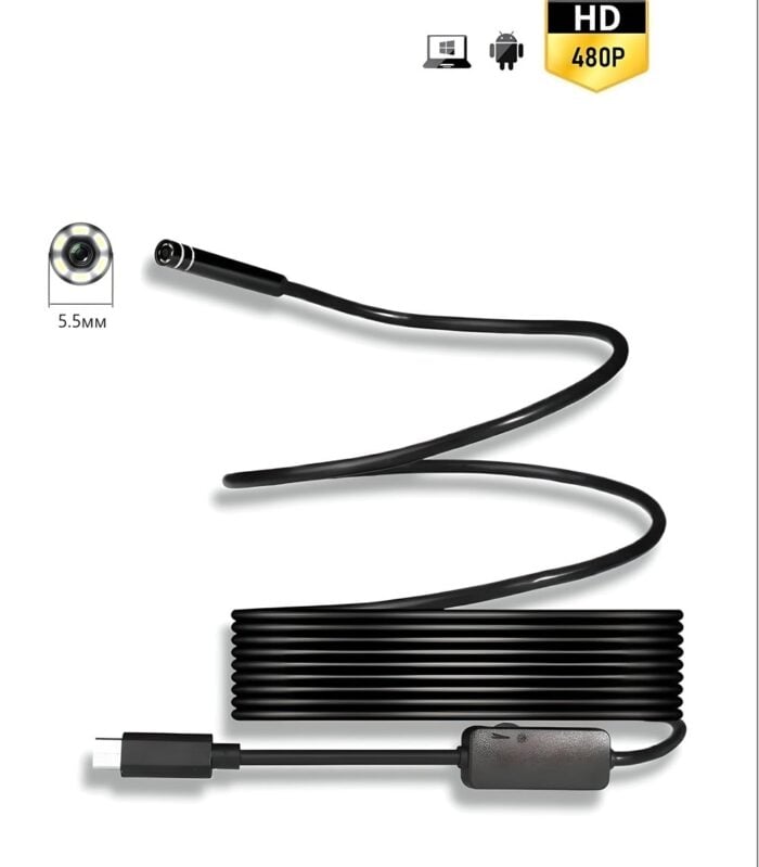 Inskam Universal M2 Type C Usb Endoscope Camera Hard Ip67.jpg - Ендоскоп камери