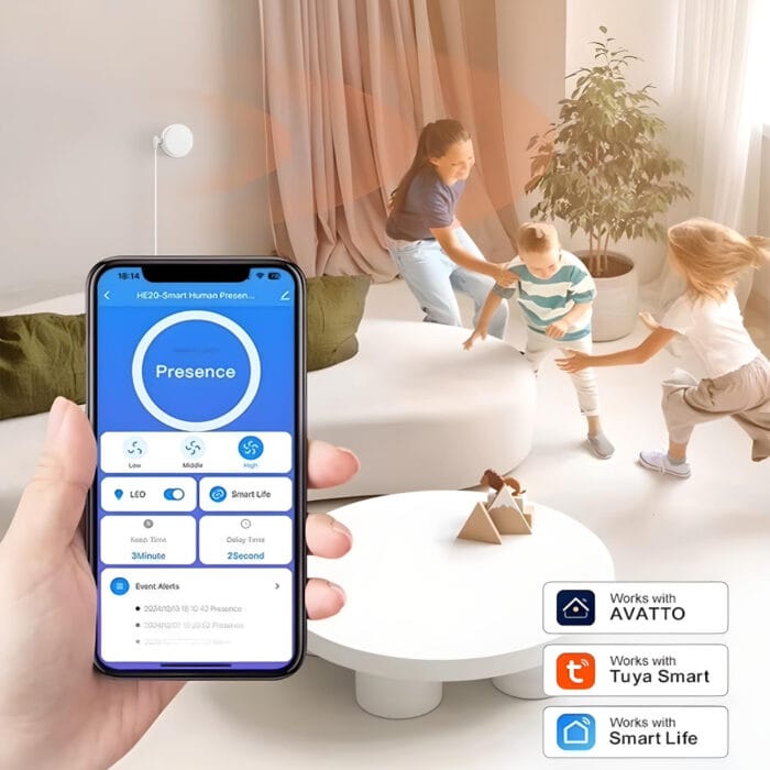 Smartdeal Bg Avatto He20 Wifi Human Presence Sensor 05 - SMART HOME