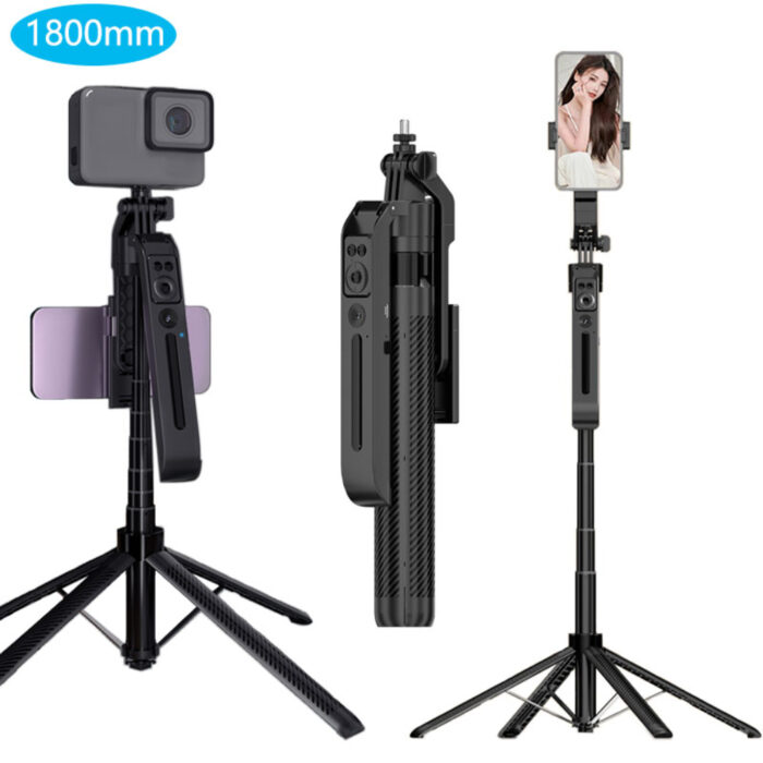 Selfiestick Bg Hsu C12 Selfiestick Ai Tracking 006 - Триподи & Стативи
