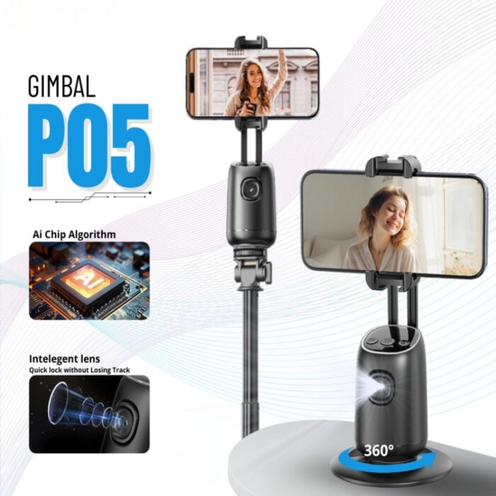Selfiestick Bg Tokqi P05 Desktop Gimbal 360 00 - Мобилна Фотография