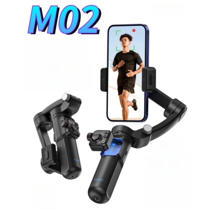 Selfiestick.bg Tokqi M02 Gimbal Stabilizer Tripod Ai 00 - Мултимедия & Съдържание