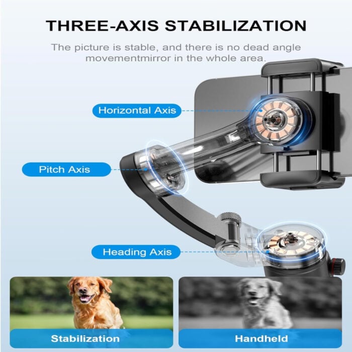 Selfiestick.bg Tokqi M02 Gimbal Stabilizer Tripod Ai 005 - Мултимедия & Съдържание