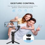 Selfiestick.bg Tokqi M02 Gimbal Stabilizer Tripod Ai 007 - Мултимедия & Съдържание
