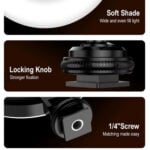 D07 360 Rotate Led Selfie Light Ring Light 03 - Мултимедия & Съдържание