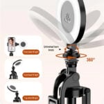 D07 360 Rotate Led Selfie Light Ring Light 06 - Мултимедия & Съдържание