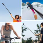 Hsu Insta360 2m Aluminium Invisible Stick 03 - Селфи Стикове