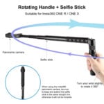 Hsu Rotating Handle Tripod 360 For Insta360 007 - SmartDeal