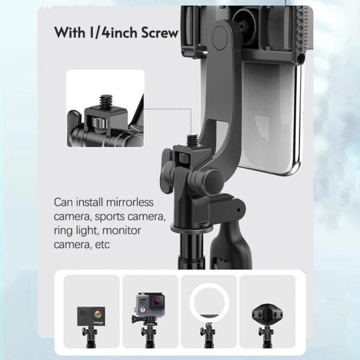 Selfiestick Bg A65 165 Sm Tripod Bluetooth 004 - Селфи Стикове