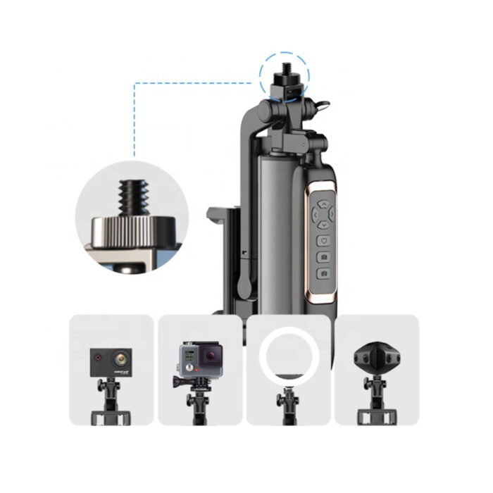 Selfiestick Bg Adyss A21p Selfiestick Tripod Stabilizer 002 - Селфи Стикове