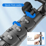 Selfiestick Bg C06 1 83m Extendable Tripod Phone Camera Floor Stand 007 - SmartDeal
