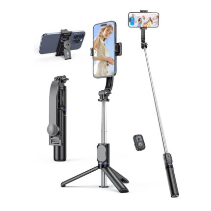Selfiestick Bg Hsu C01 Selfiestick Tripod Bluetooth 00 - Триподи