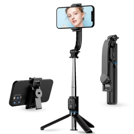 Selfiestick Bg Hsu C01 Selfiestick Tripod Bluetooth 001 - Триподи