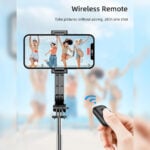 Selfiestick Bg Hsu C01 Selfiestick Tripod Bluetooth 005 - Триподи