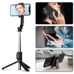 Selfiestick Bg Hsu C01 Selfiestick Tripod Bluetooth 006 - Триподи