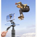 Selfiestick Bg Hsu C08 Long Selfiestick Tripod 2m 360 Rotate 010 - Селфи Стикове