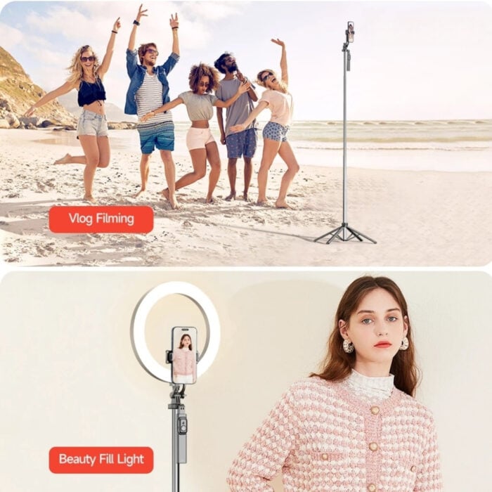 Selfiestick Bg Hsu C19 Selfiestick Tripod 004 - Триподи
