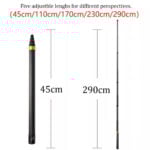 Selfiestick Bg Invisible Selfie Stick For Insta360 3m Long Carbon Fiber 02 - SmartDeal