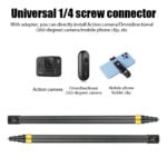 Selfiestick Bg Invisible Selfie Stick For Insta360 3m Long Carbon Fiber 08 - SmartDeal