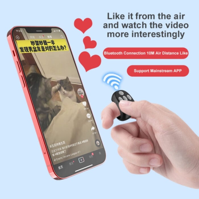 Selfiestick Bg Jx 05 Bluetooth Remote Ring 006 - Аксесоари