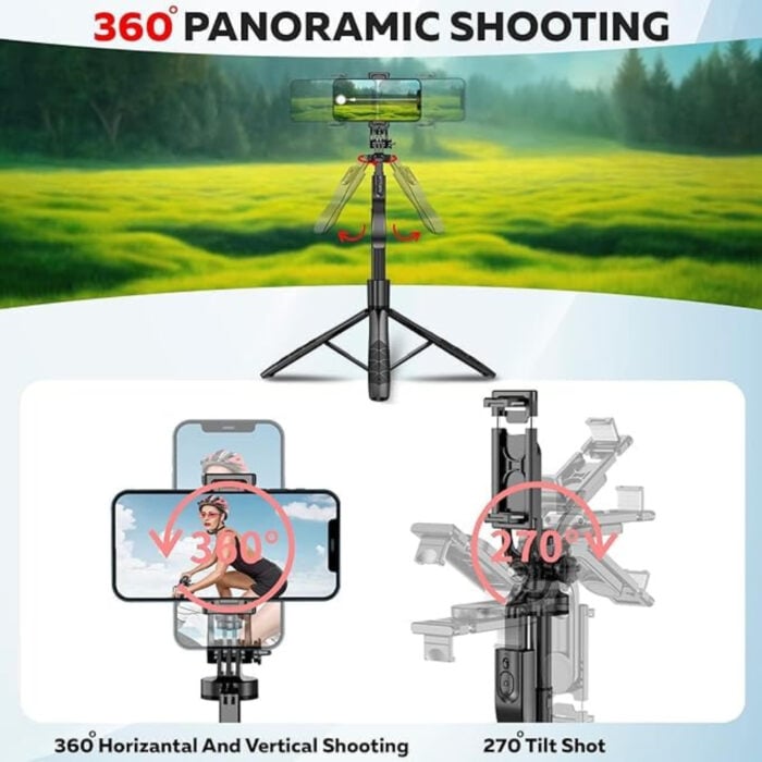 Selfistick Bg L16 Long Selfie Stick Tripod 002 - Селфи Стикове