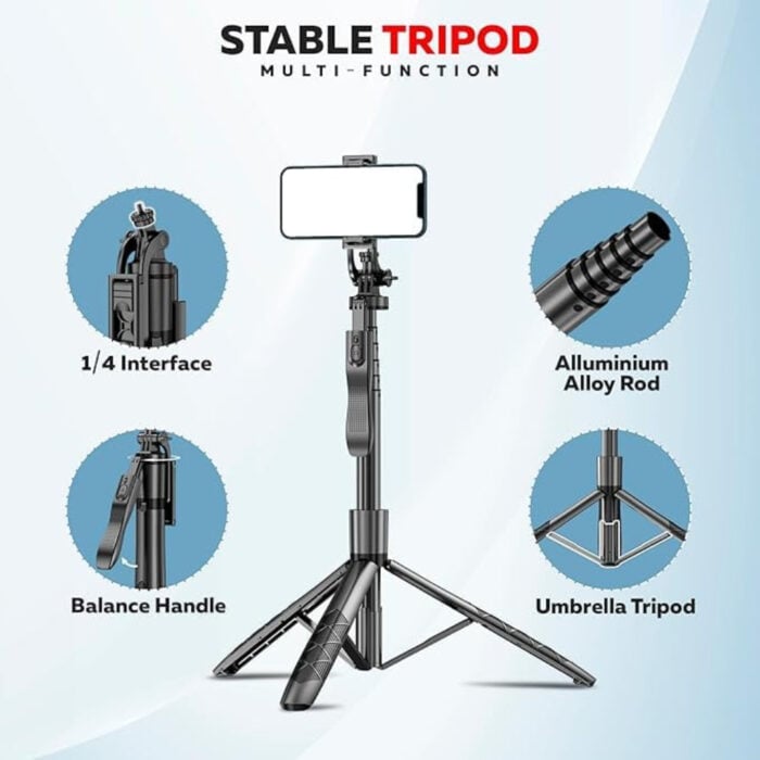 Selfistick Bg L16 Long Selfie Stick Tripod 003 - Селфи Стикове