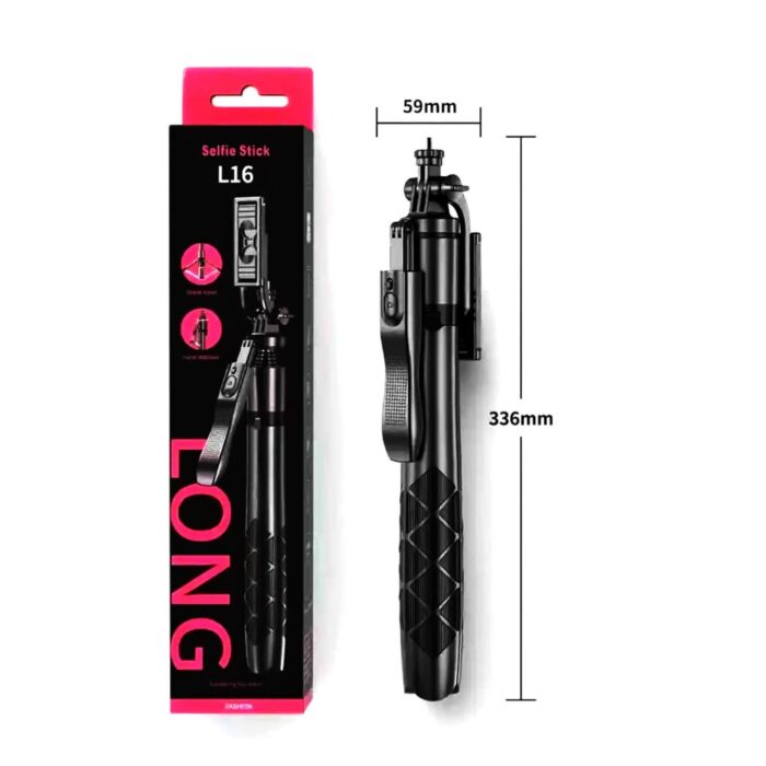 Selfistick Bg L16 Long Selfie Stick Tripod 004 - Селфи Стикове