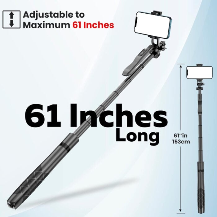 Selfistick Bg L16 Long Selfie Stick Tripod 004 - Селфи Стикове