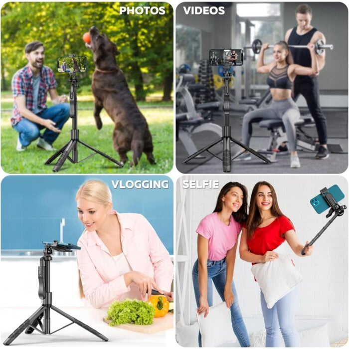 Selfistick Bg L16 Long Selfie Stick Tripod 005 - Селфи Стикове