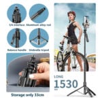 Selfistick Bg L16 Long Selfie Stick Tripod 008 - Селфи Стикове