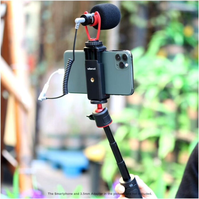 Ulanzi St07 Universal Phone Holder With Cold Shoe 05 - Аксесоари