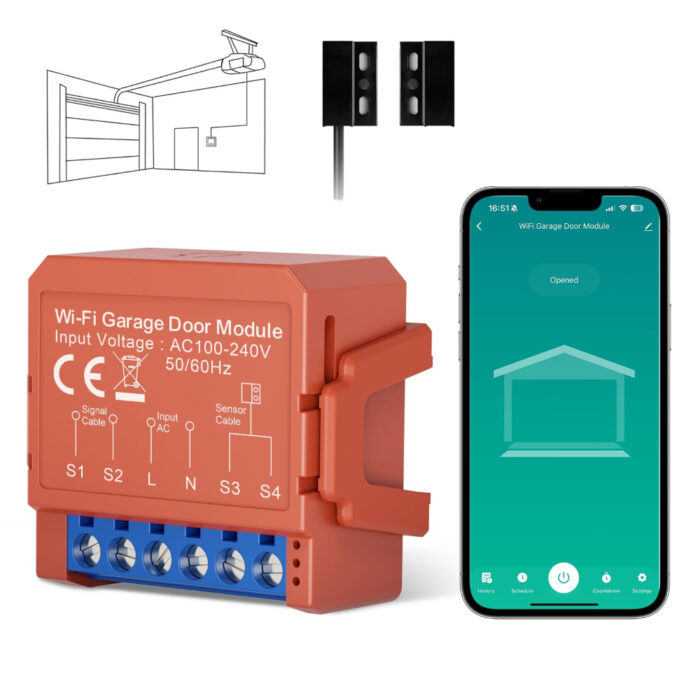 Smartdeal Bg Avatto Gds16 Wifi Garage Door Module 01 - AVATTO