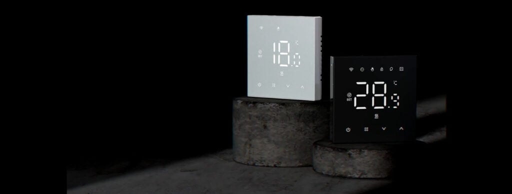 AVATTO WT410-BH-3A – WiFi Смарт термостат за газови, пелетни котли и бойлери Бял | Черен Smartdeal Bg Avatto Wt410 Wifi Electric Heating Thermostat 001 - SmartDeal